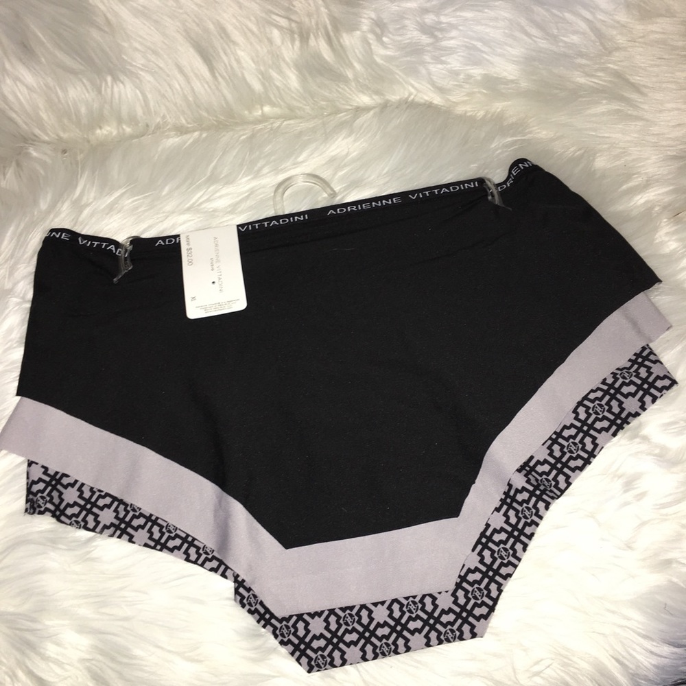 3 pack Adrianne Vittadini panty hipster gray black - Picture 2 of 7